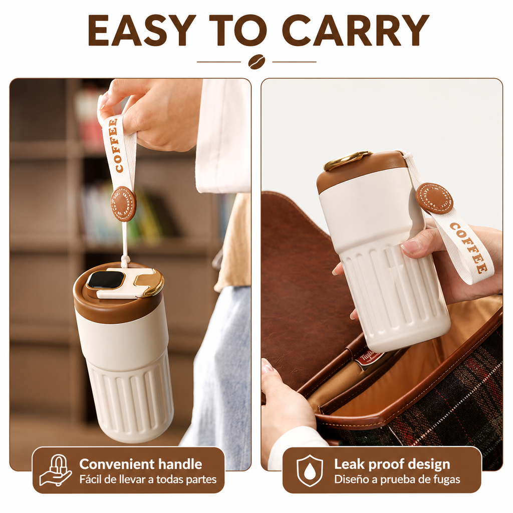 ThermoClip Smart - Termo con Sensor de Temperatura Digital
