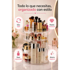 ORGANIZADOR DE MAQUILLAJE EN ACRILICO 360°